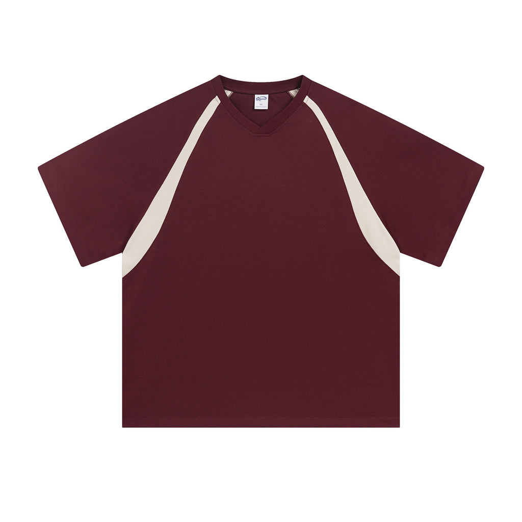 ARTIE Cotton Ice Skin Quick-drying Breathable Splicing Casual Companion Set