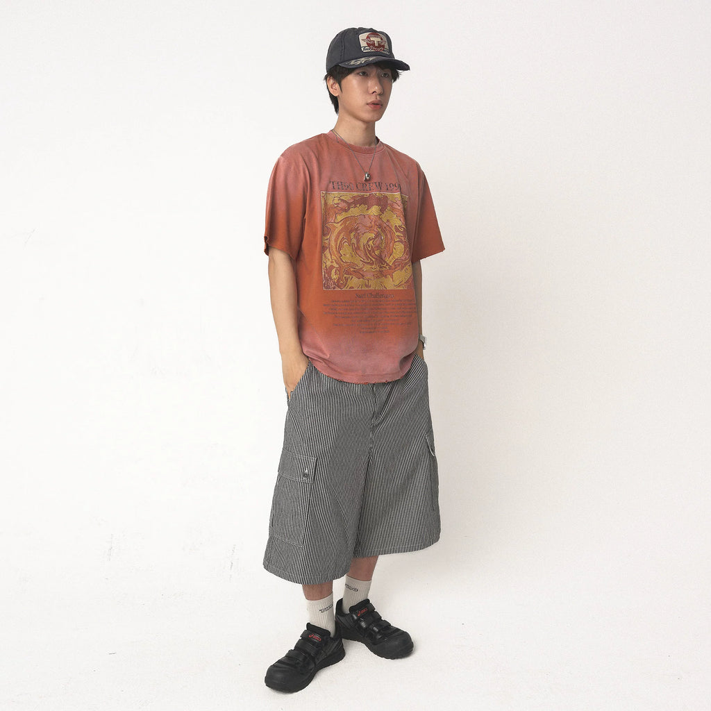TH90 Retro Loose Crew Neck Tee