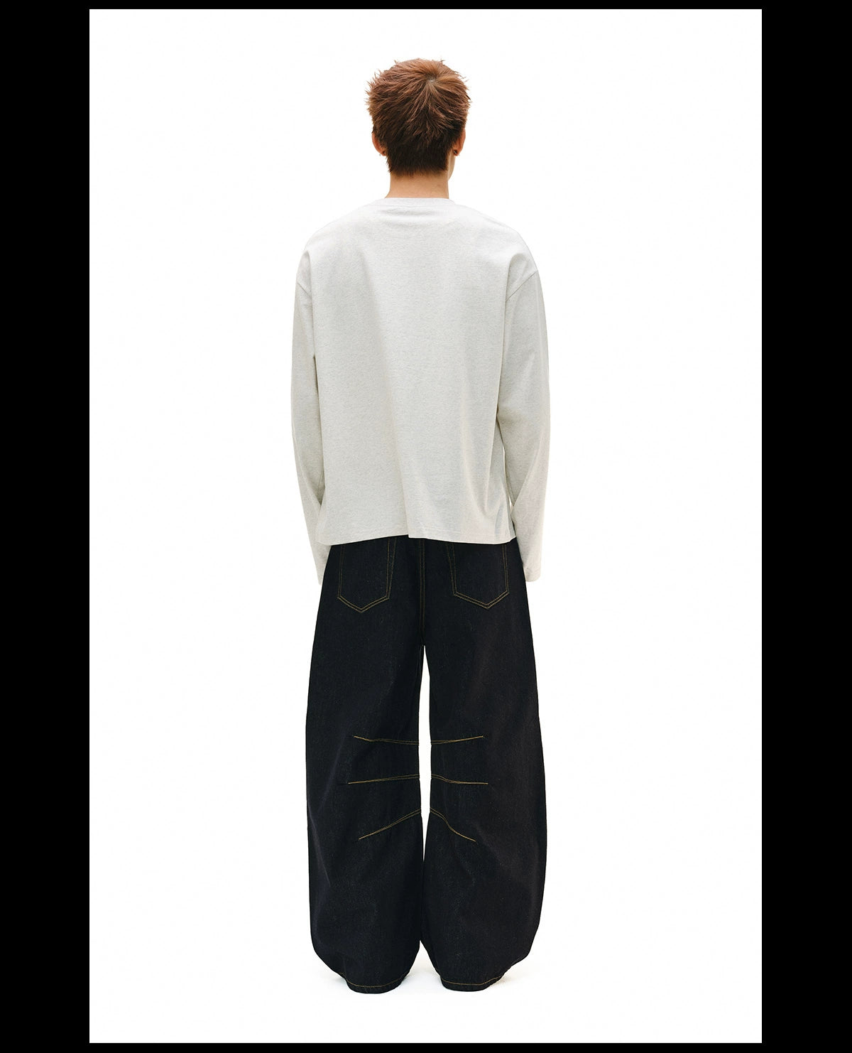 NOVACAM Vintage Fun Zoo Leopard Digital Print Long Sleeve