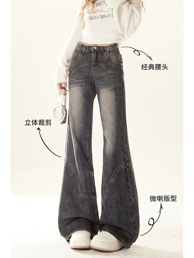 ZRSEE Versatile High Waist Slim-Fit Jeans