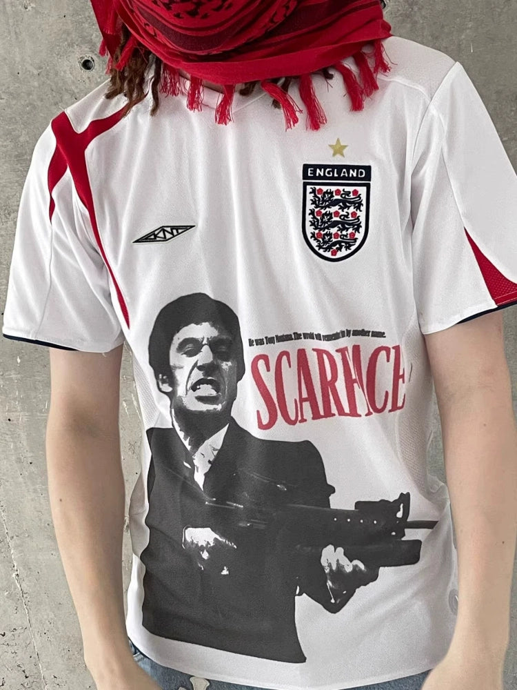 REMAKE Portrait Print Casual Tee