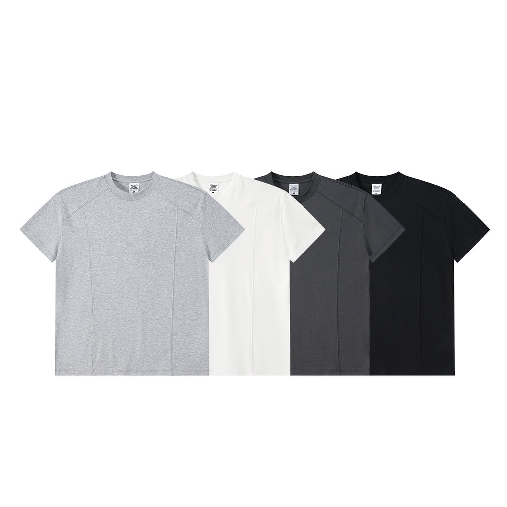 BE Cool Splicing Sports Round Neck Quick-drying Tee