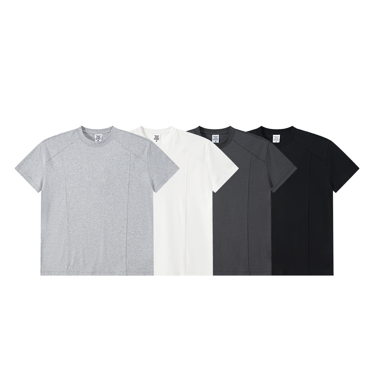 BE Cool Splicing Sports Round Neck Quick-drying Tee