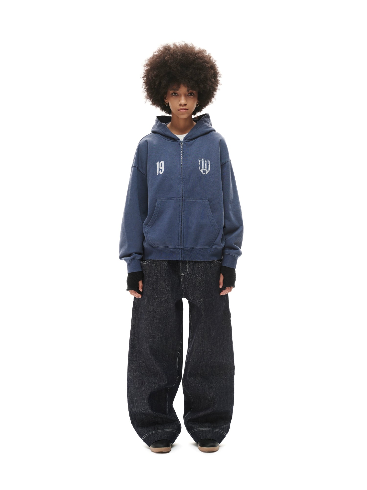 Loopsoon Loose Casual Versatile Trend Hooded Sweater