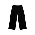Audwyn Loose-fitting Wide-leg Pleated Floor-mopping Slacks