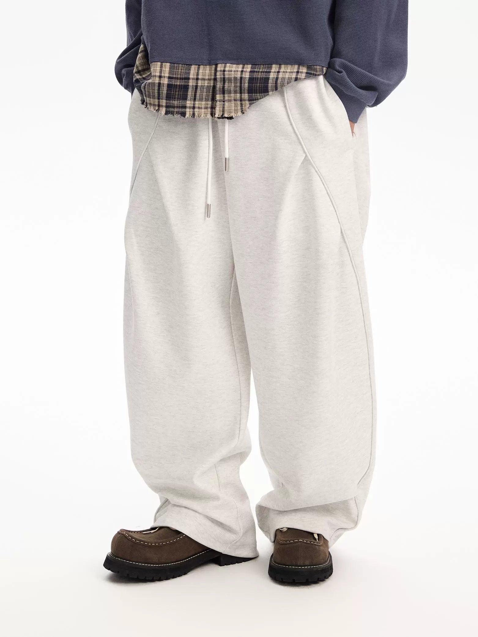 NewJNXS Towel Chain Embroidered Split Scimitar Pants