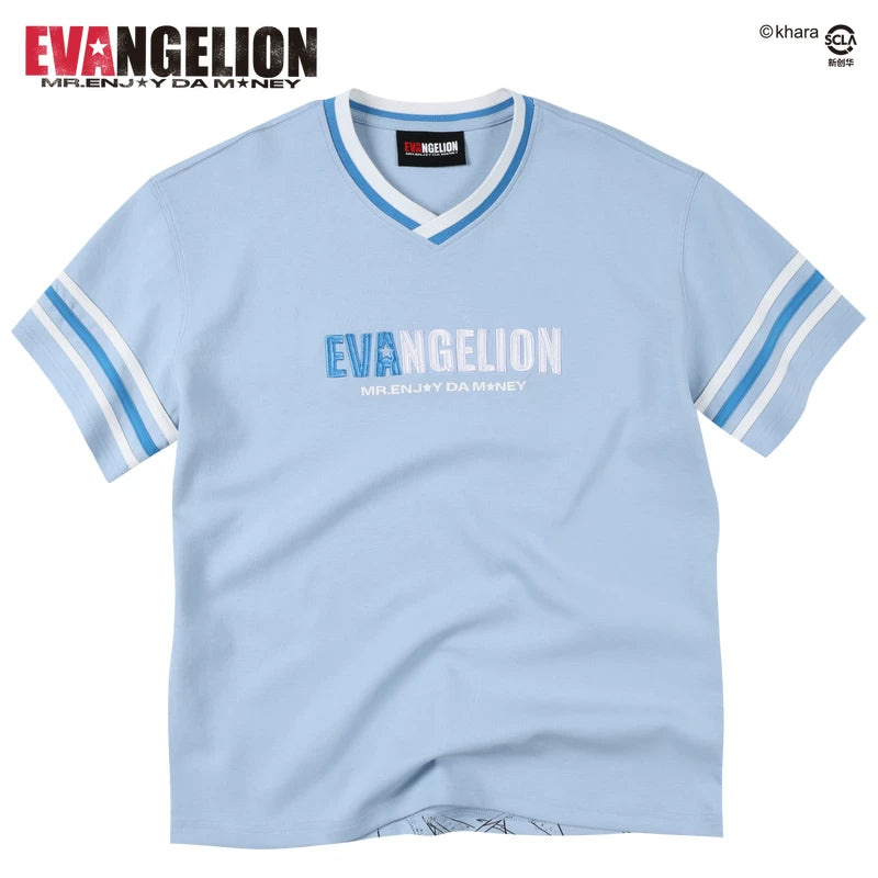 MEDM Embroidery Print Casual Tee