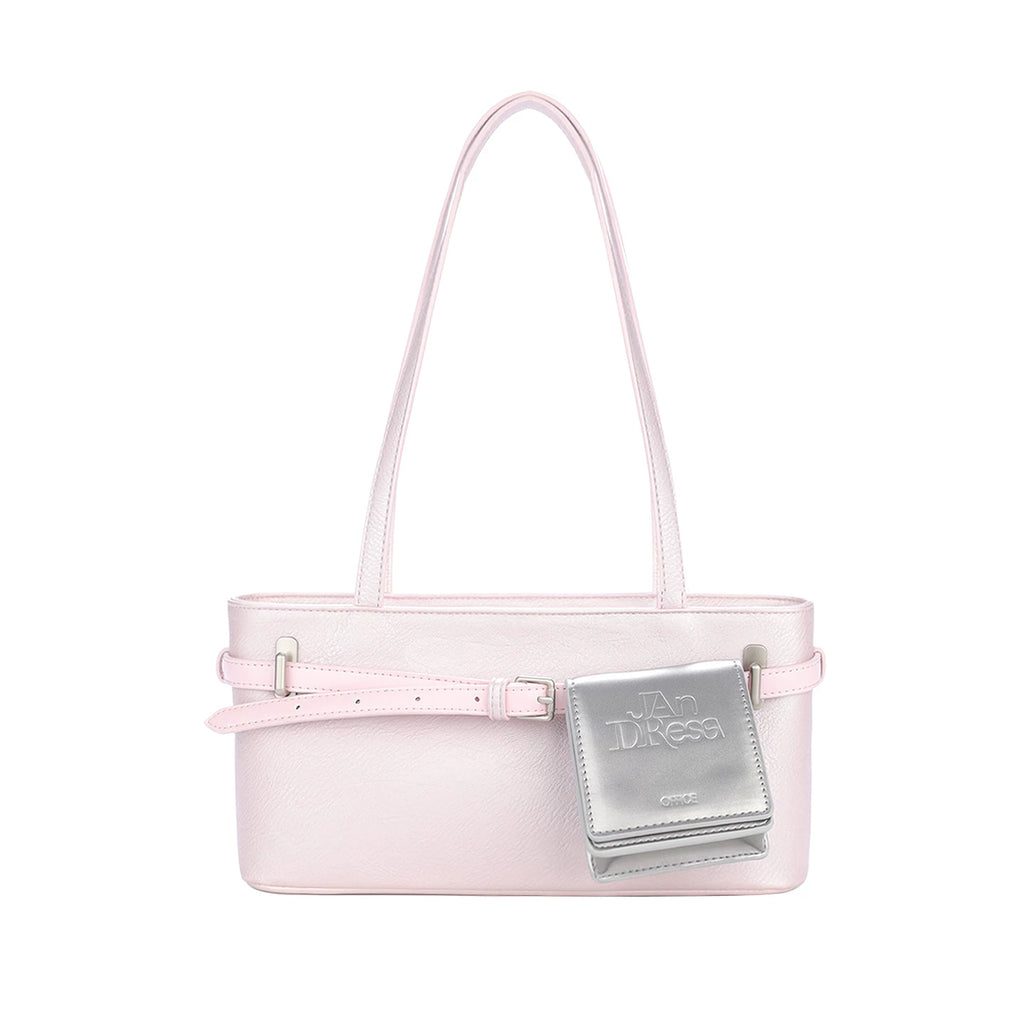 JANDRESS Casual Commuter Belt Decorative Shoulder Underarm Bag