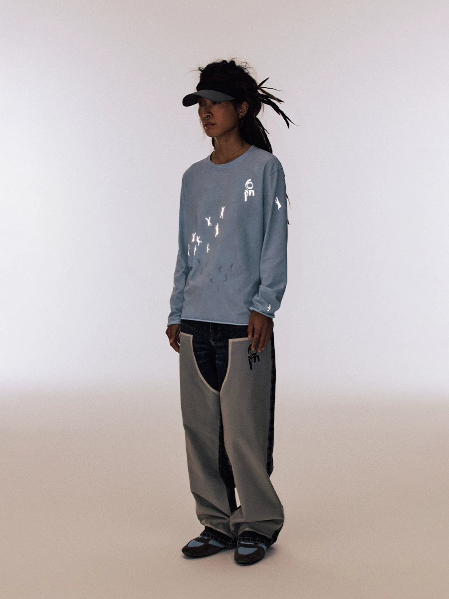 CONP Retro Smudge Casual Long Sleeve