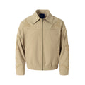 YADcrew Vintage Three-dimensional Line Carved Lapel Jacket