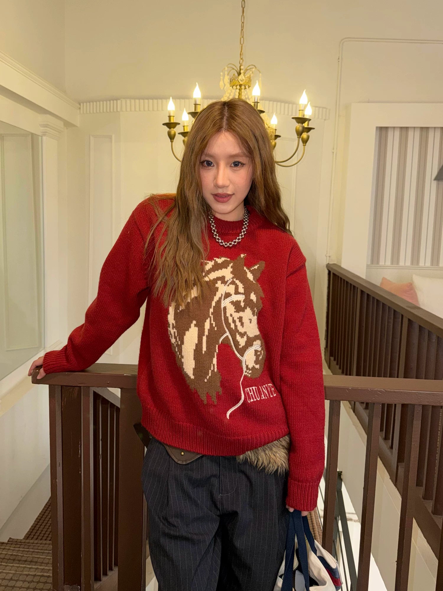 CCYE Lazy Premium Exterior Knitted Sweater