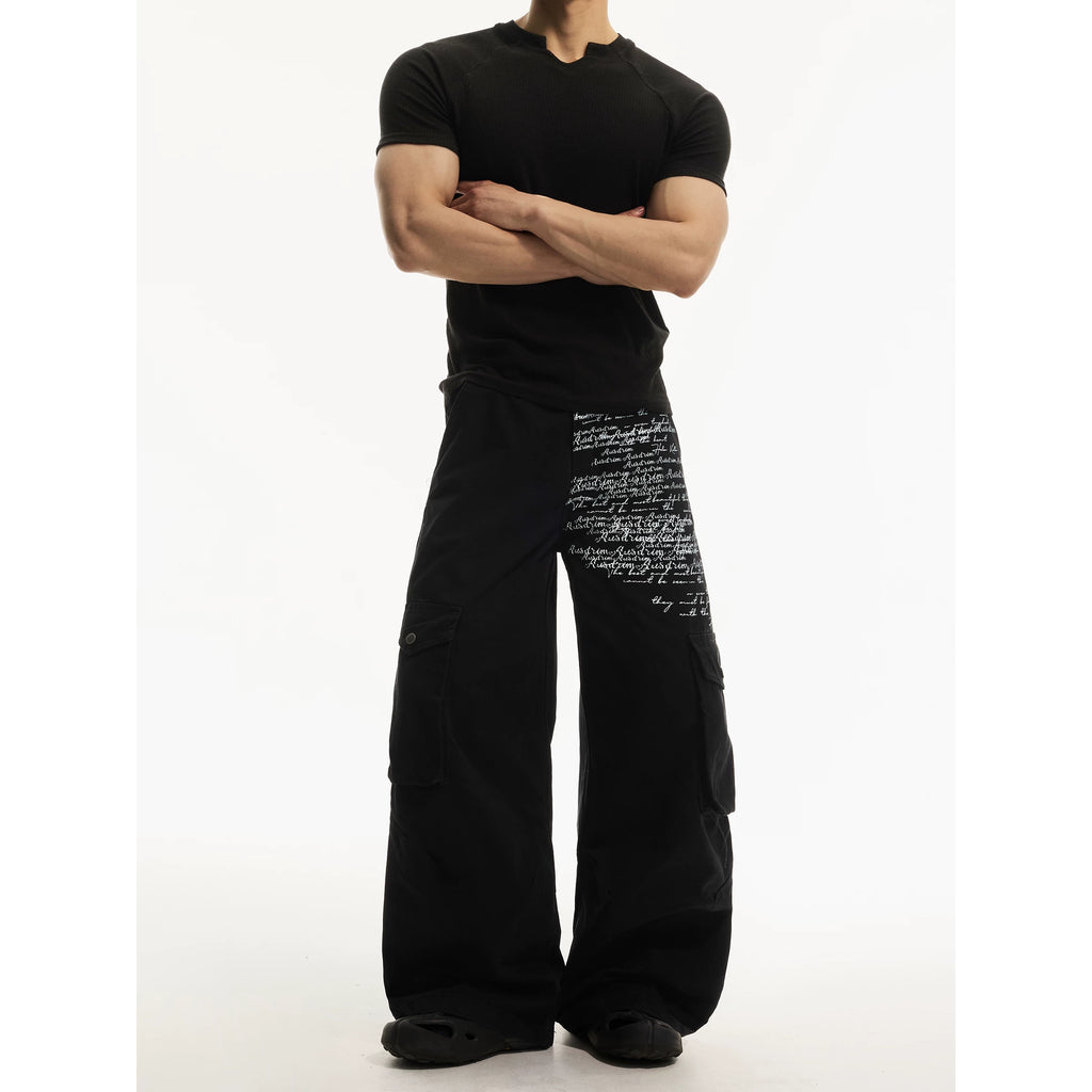DAY NY Vintage Wide Leg Casual Straight Overalls