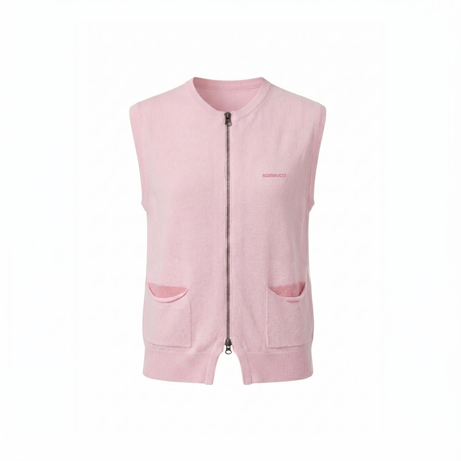 Sameuoo Embroidered Casual Woolen Vest