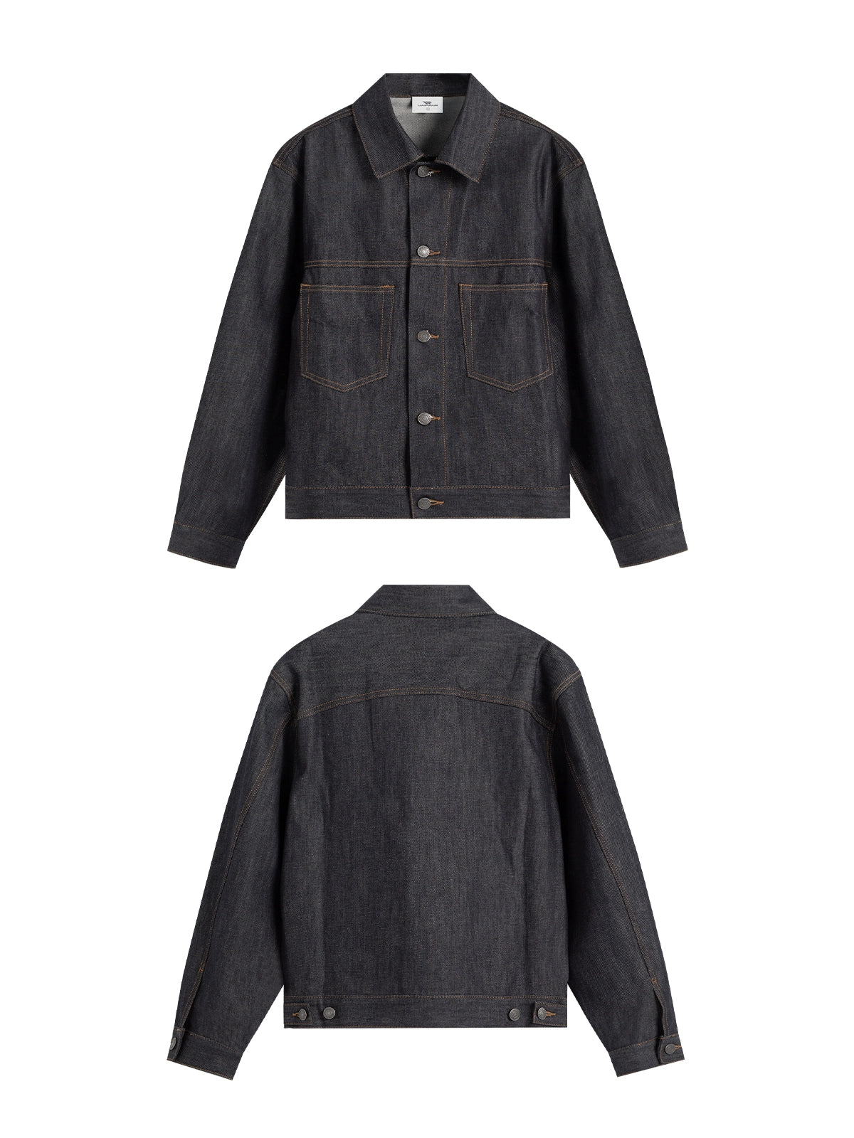 Loopsoon Original Cow Denim Casual Versatile Jacket