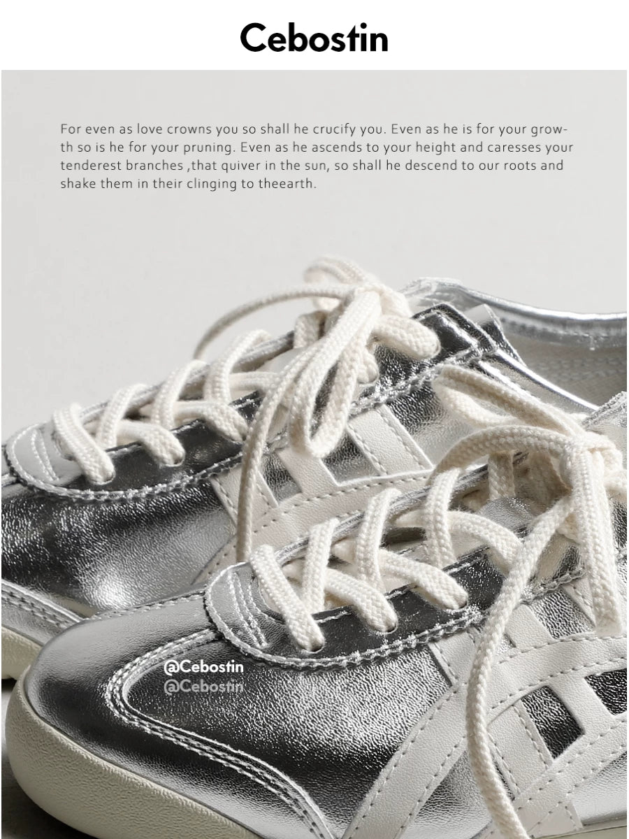 Cebostin Retro Color Matching Argand Training Shoes