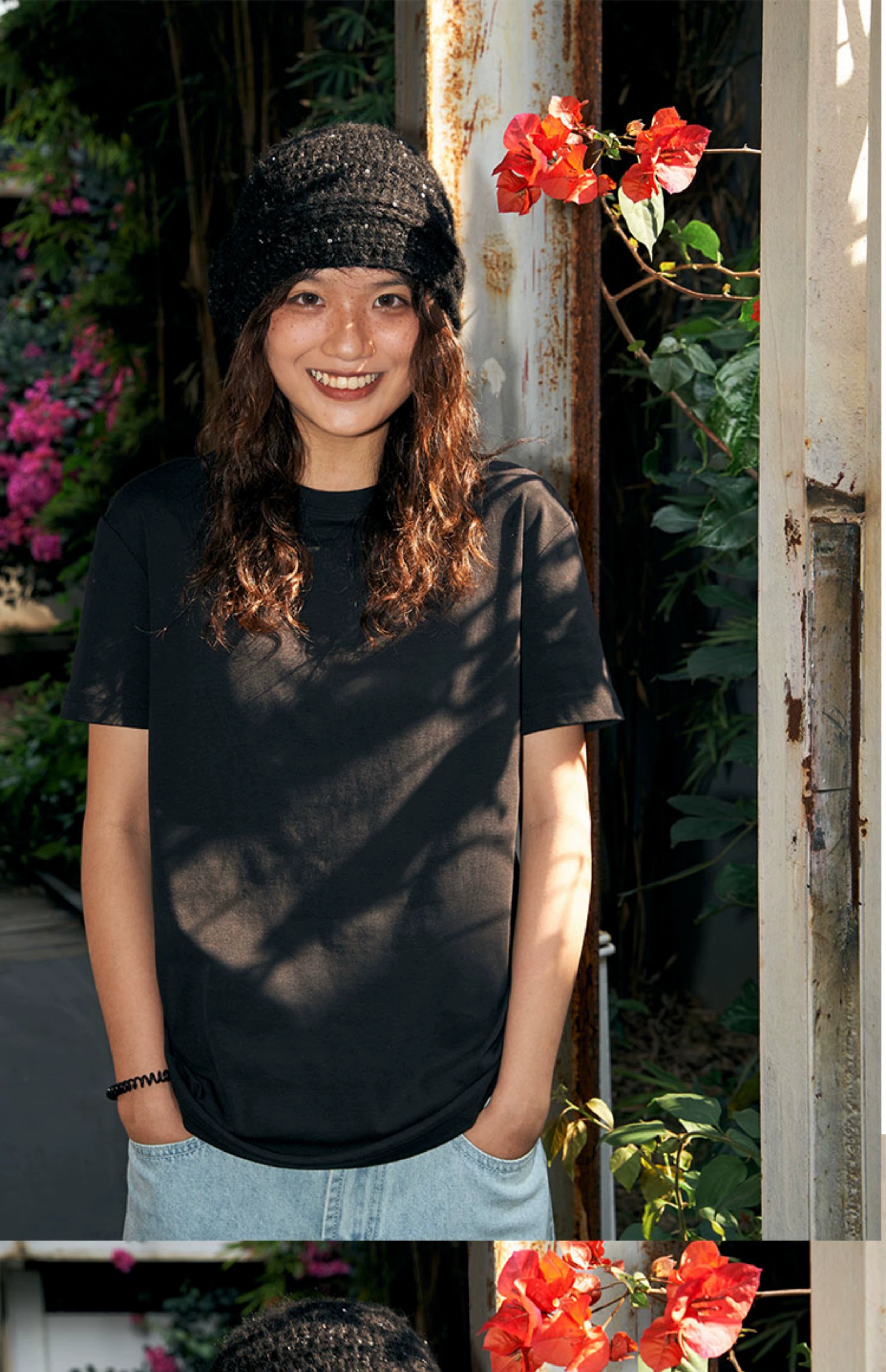 OBSESSWITH Basic Crew Neck Tee