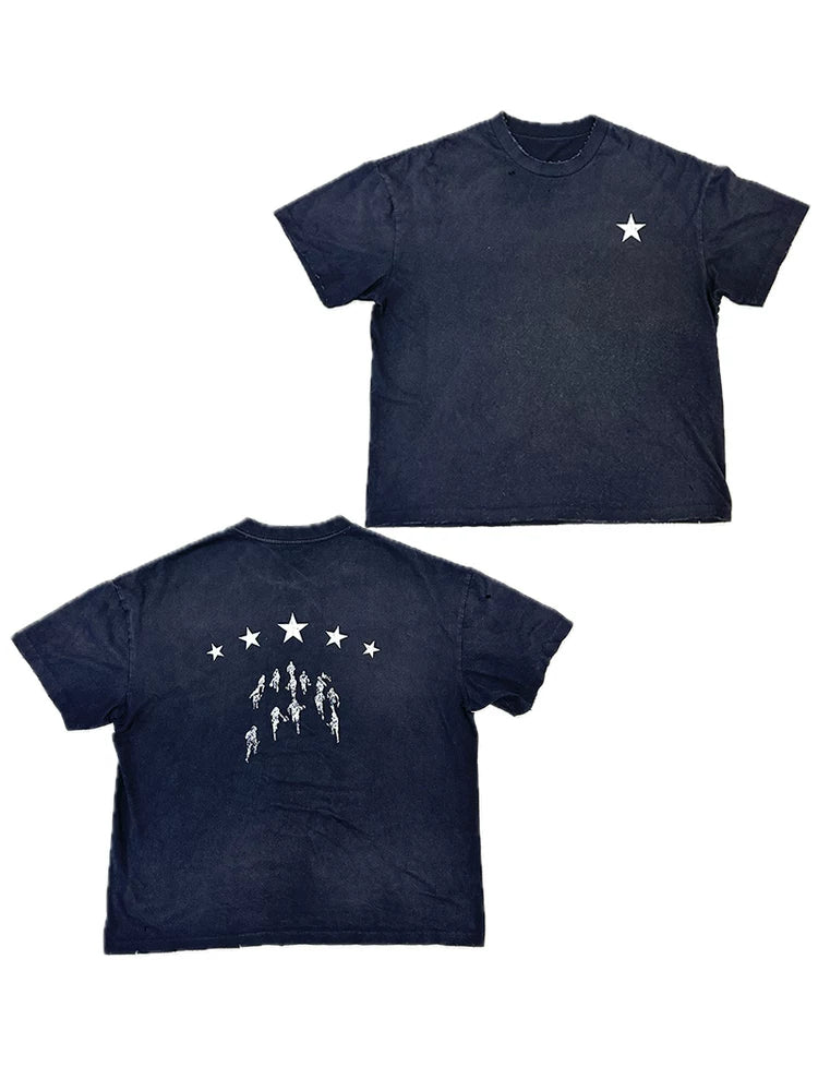 LIBERAFIT Starfire Print Casual Tee