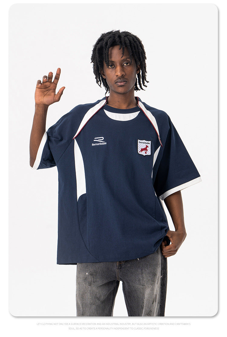 FORGIVNESS REMARKABLE quick-drying splicing sports Tee