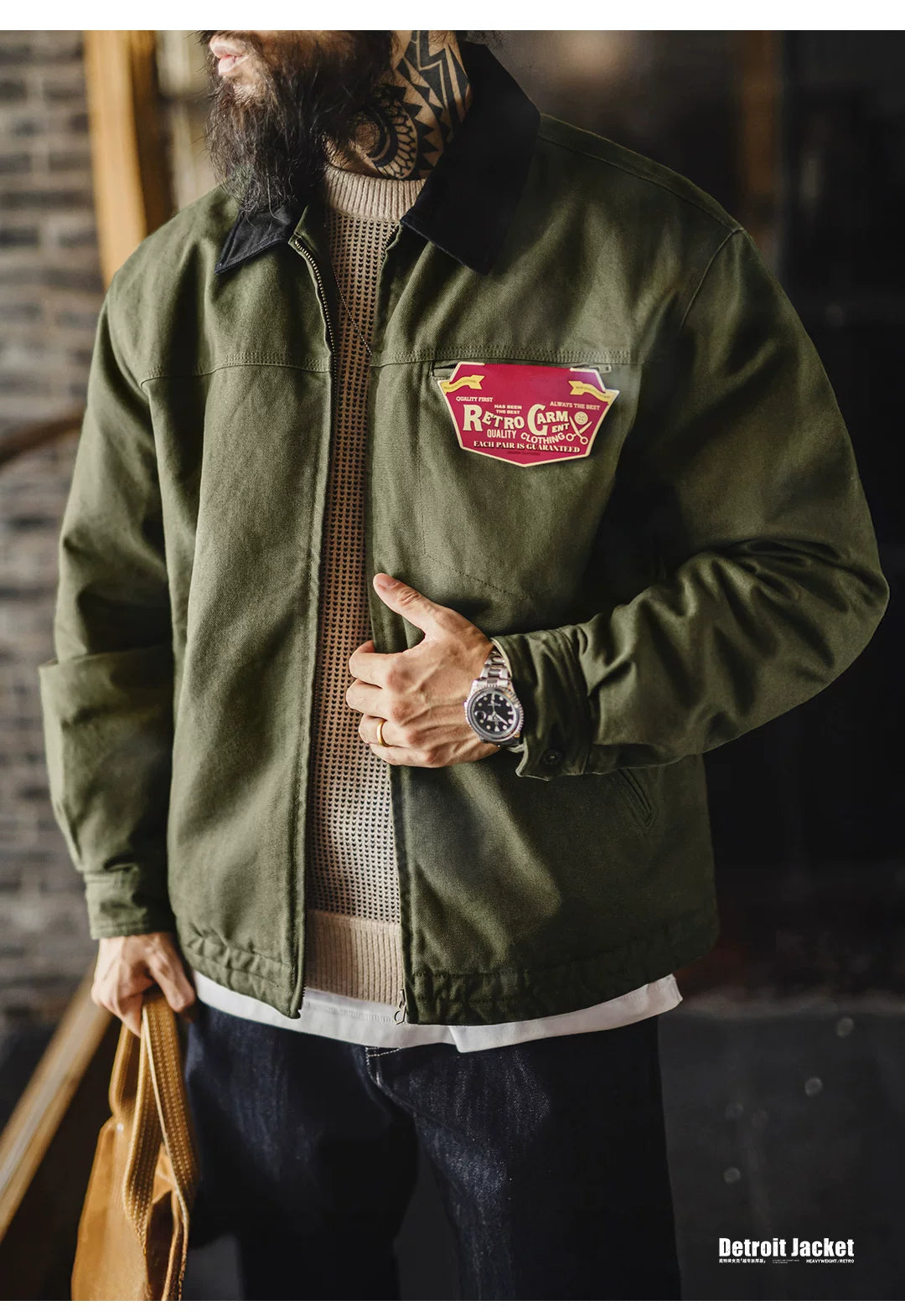 Madden Vintage Detroit Cotton Hunting Jacket