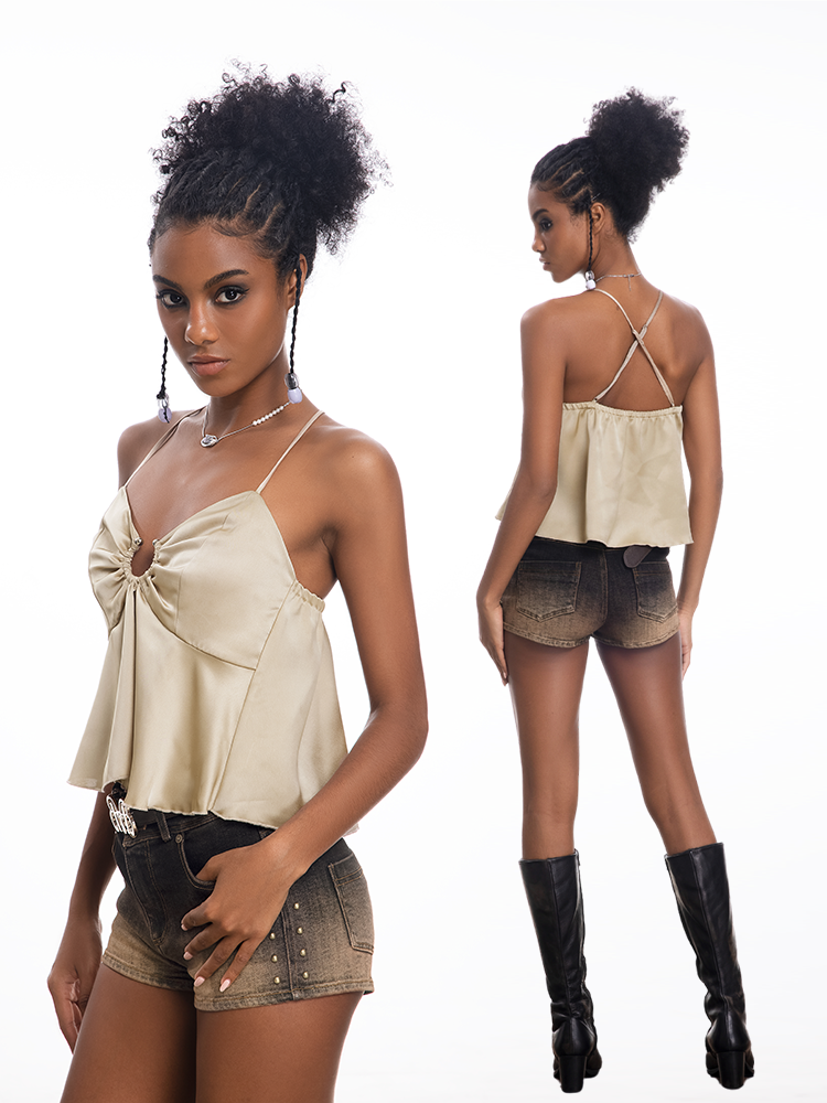 ABMY Spice Girl Hollow Sling Vest