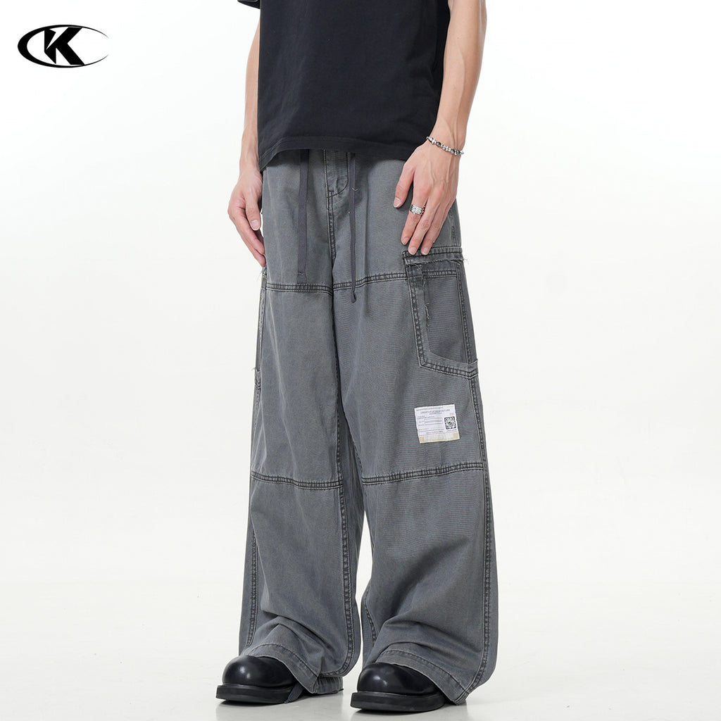 11KN Retro Straight Loose Overalls