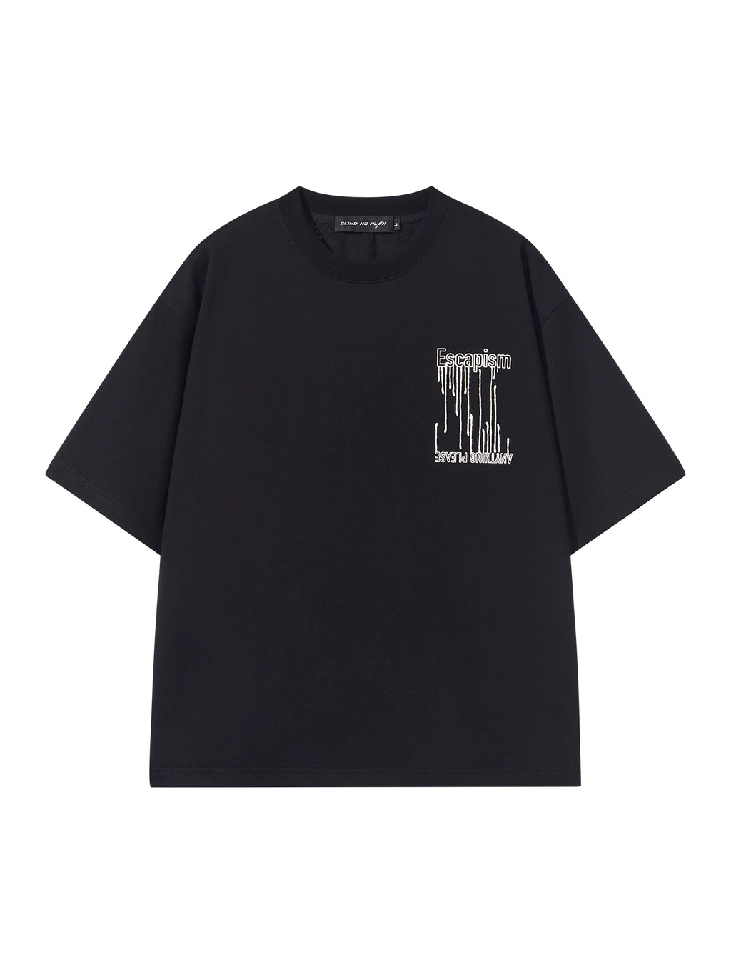 BLINDNOPLAN Loose Graffiti Print Tee