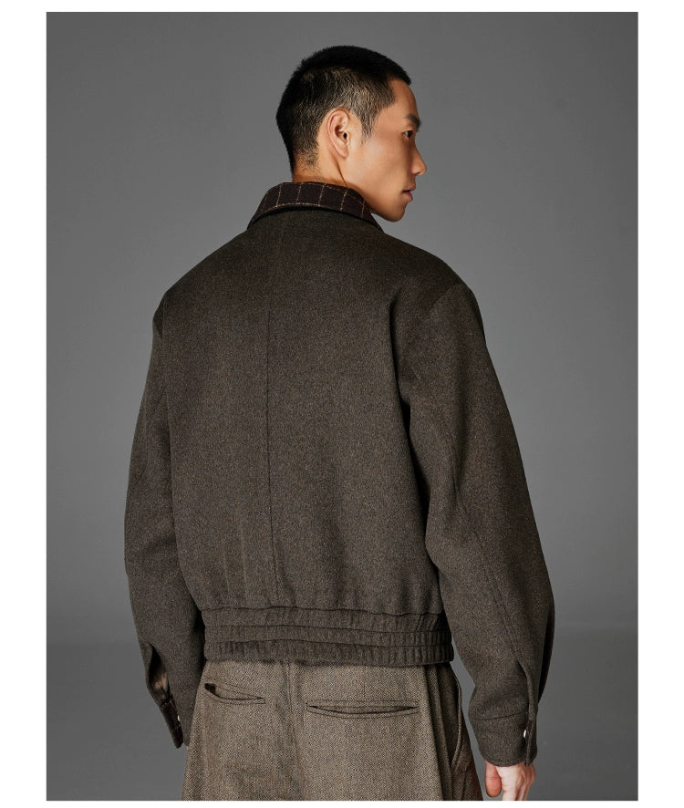 CATSSTAC Xiuge Wool Lapel Jacket