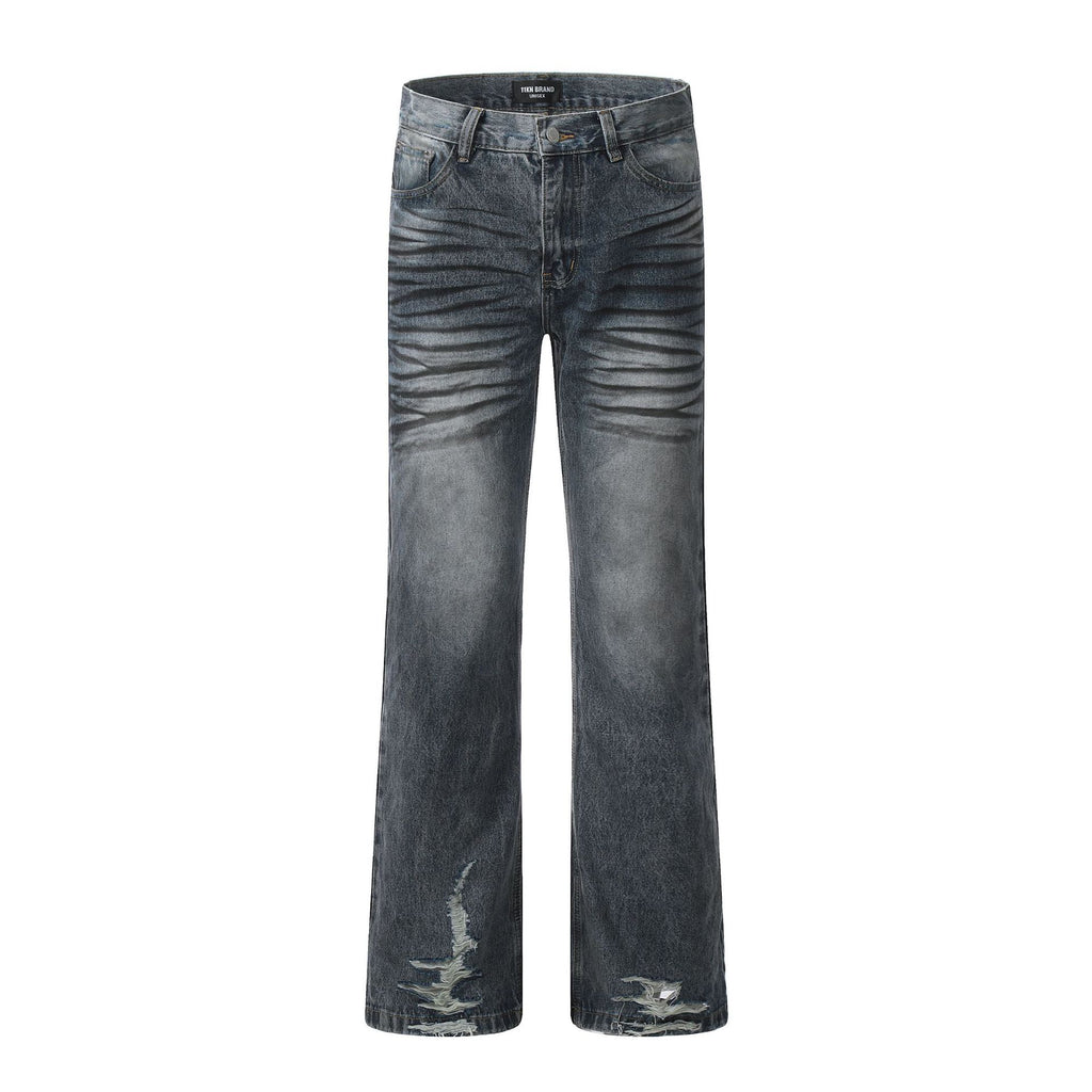 11KN Retro Dirty Dyed Jeans