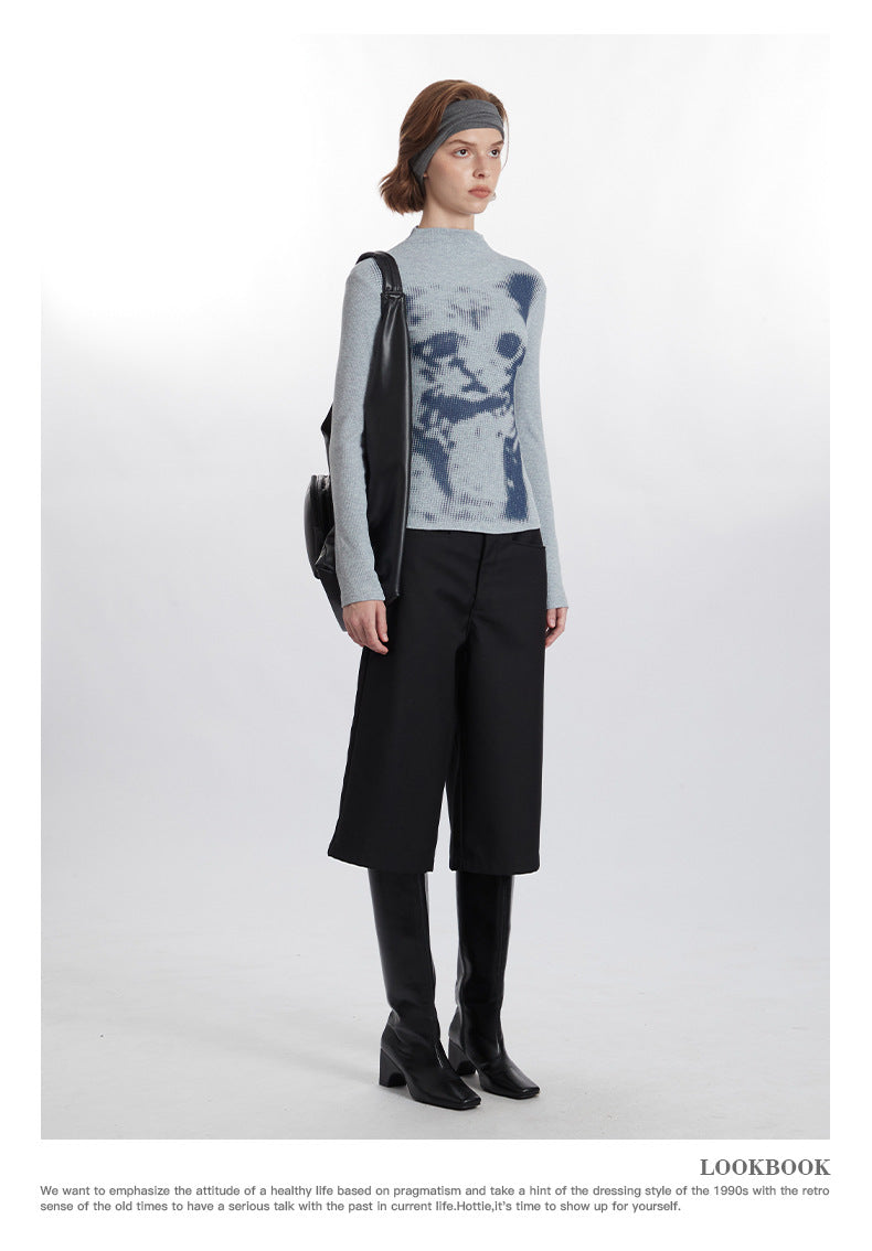 HeyHenry Cat Print Slim Sleeve
