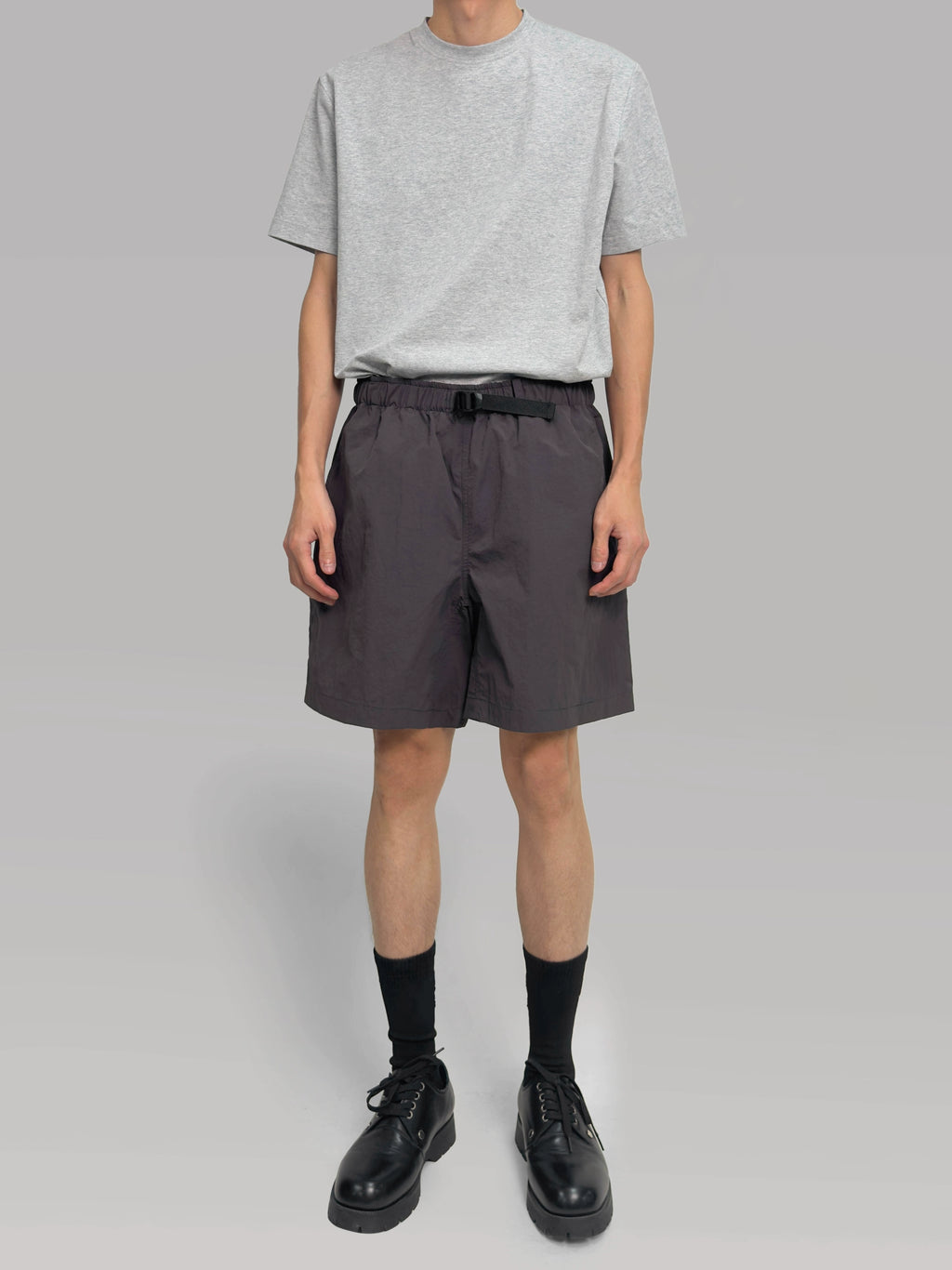 PLUS NO LOGO Waist Buckle Adjustment Loose Quick-drying Sports Shorts