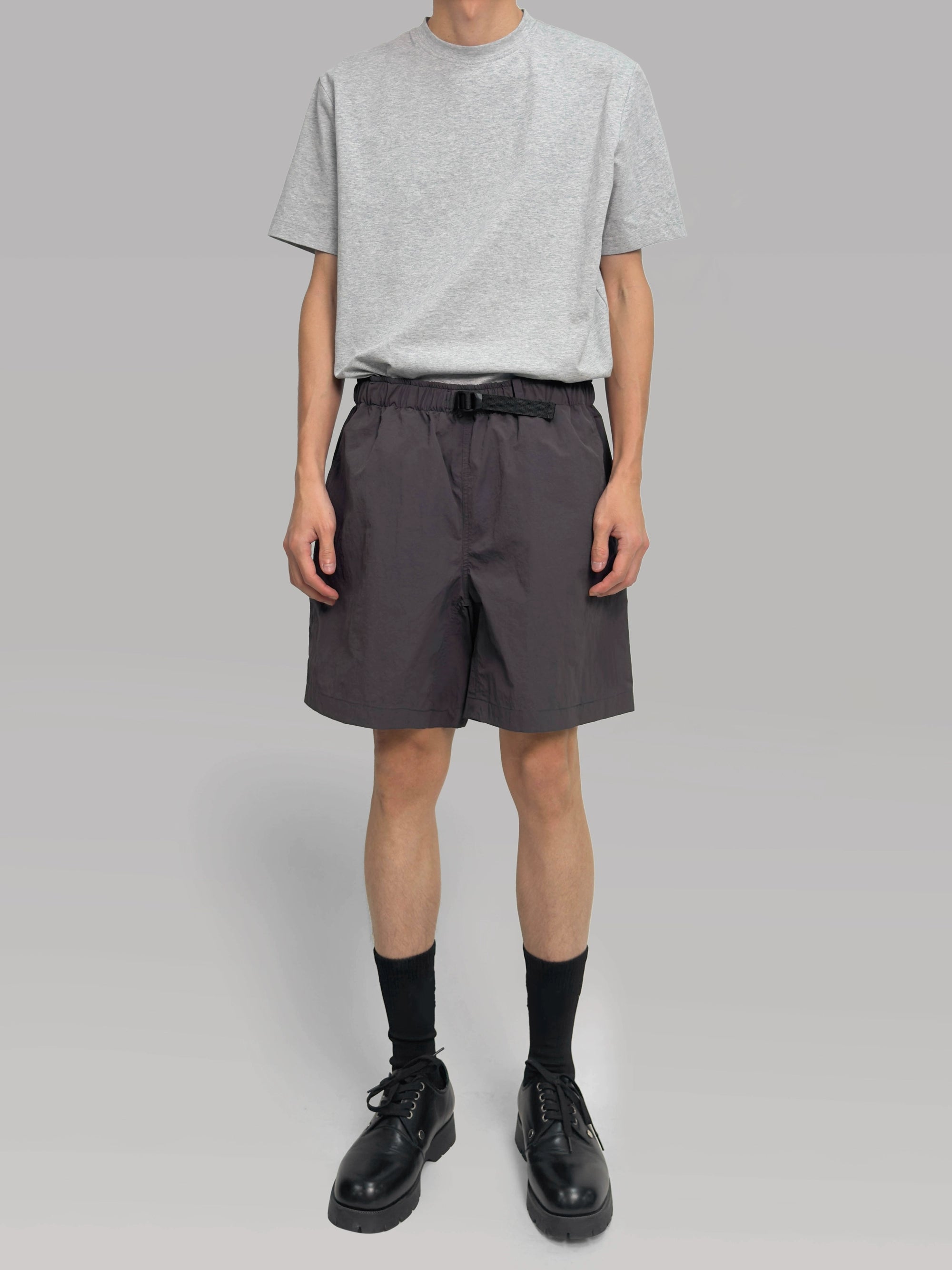 PLUS NO LOGO Waist Buckle Adjustment Loose Quick-drying Sports Shorts