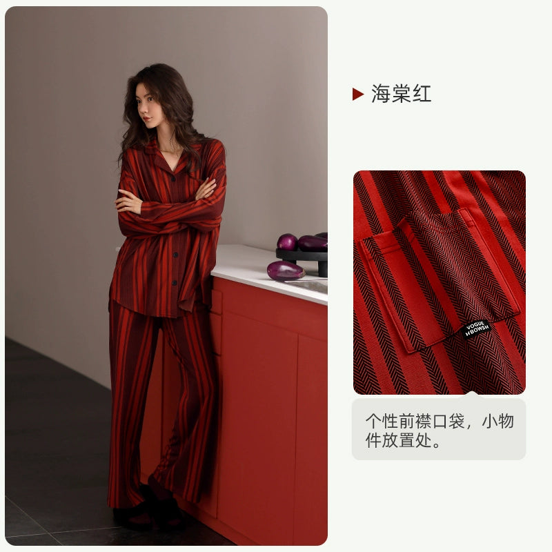 Yuenei Premium Long Sleeve Home Pajamas