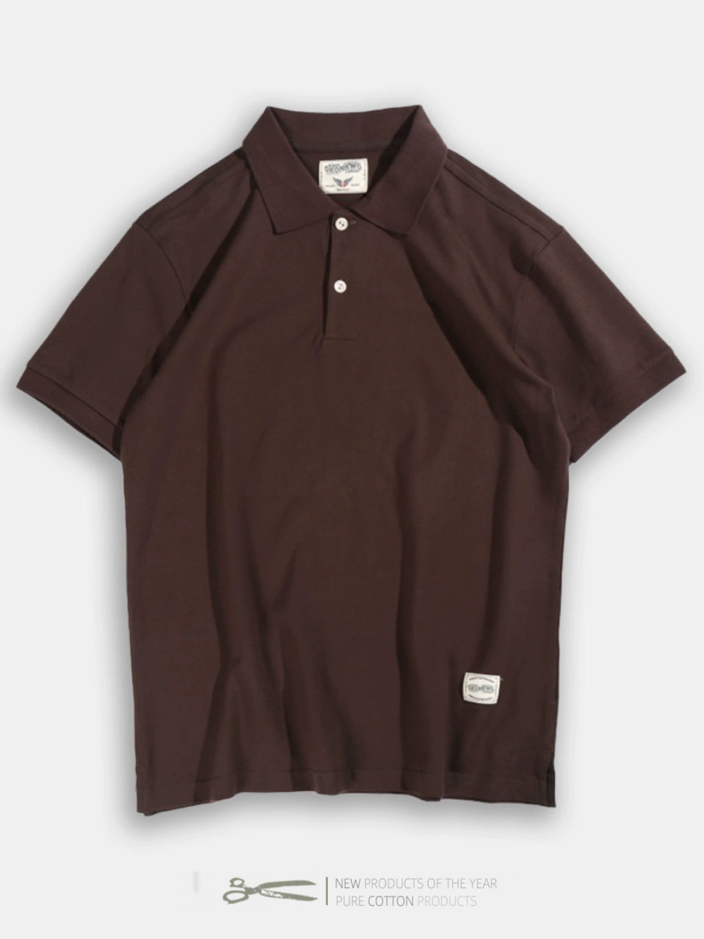 PrintAce Vintage Lapel POLO Shirt