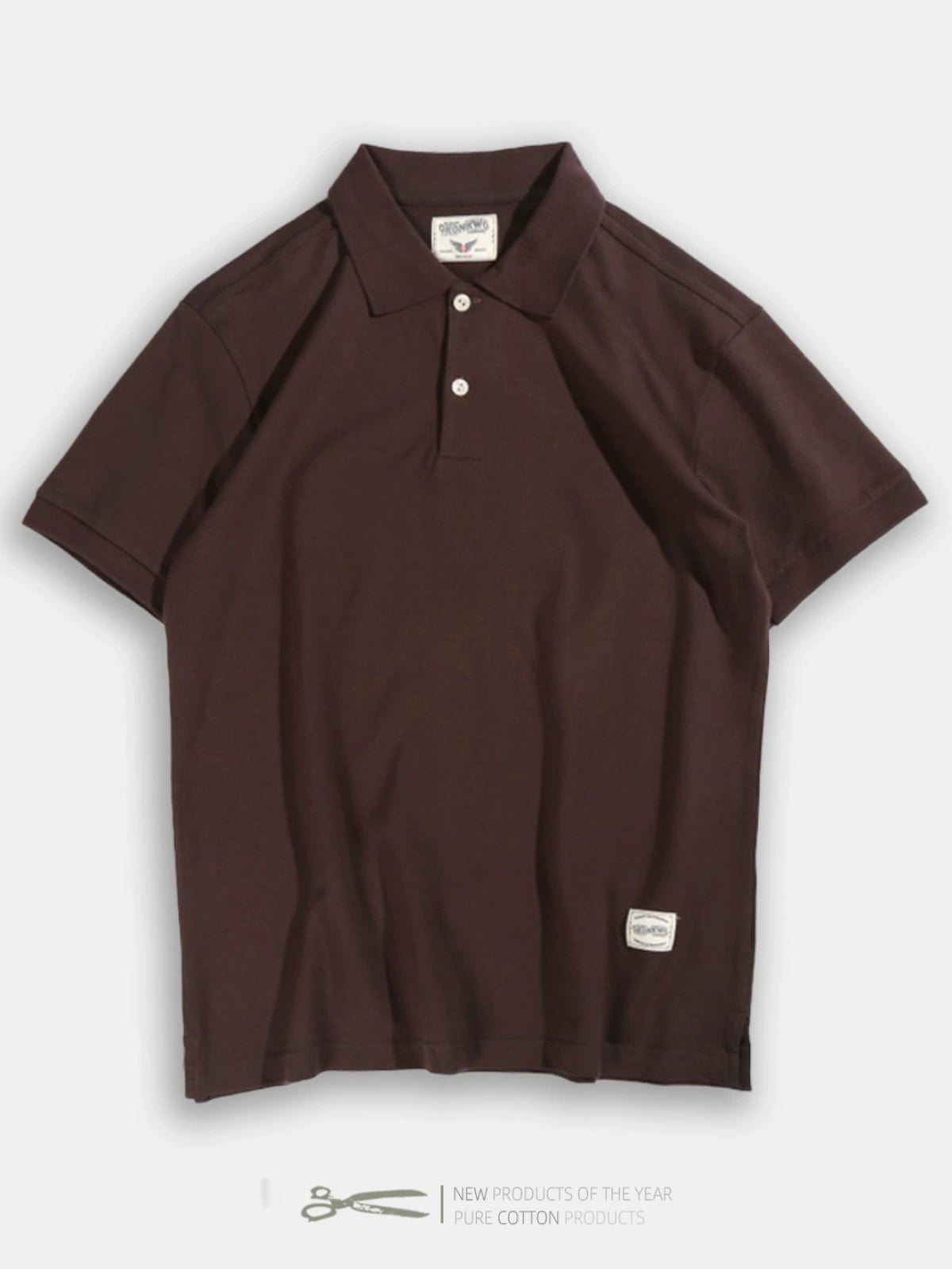 PrintAce Vintage Lapel POLO Shirt