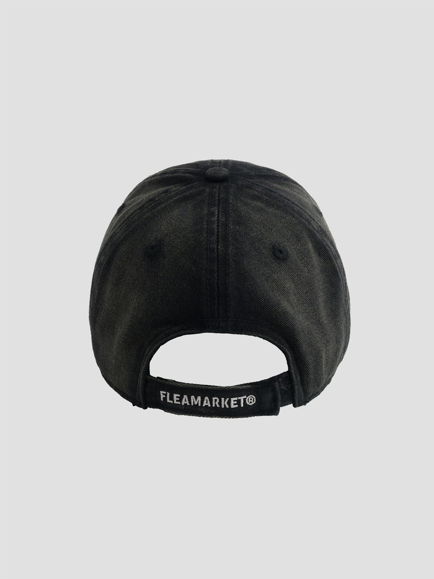Fleamarket Cartoon Embroidery Wash Cotton Baseball Cap