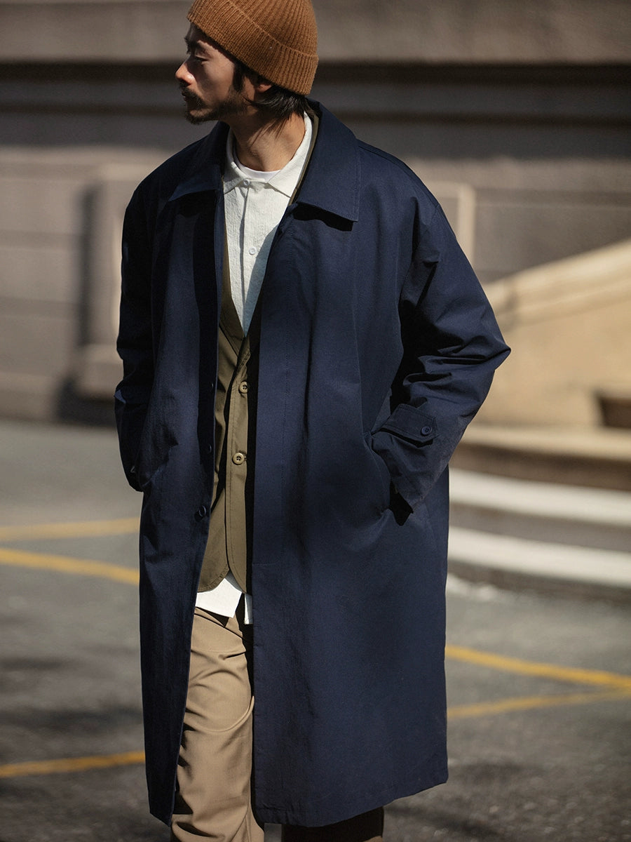 NOEARS Japanese Tooling Medium and Long Windproof Loose Jacket