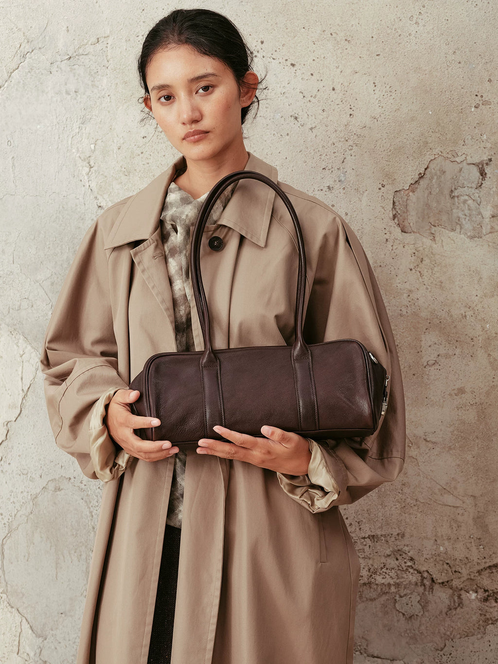 AVALEA Top Vegetable Tanned Cowhide Shoulder Underarm Bag