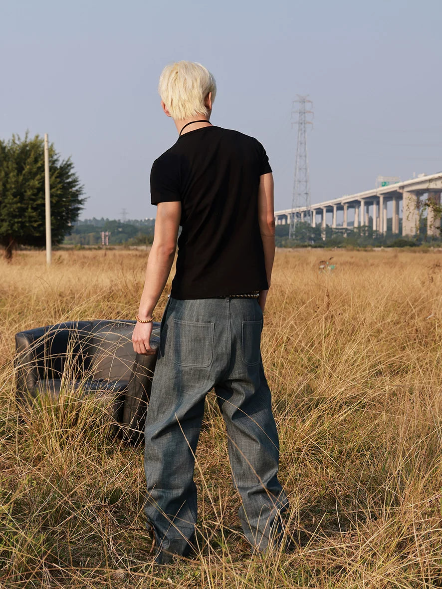 BigProduction Loose Straight Jeans