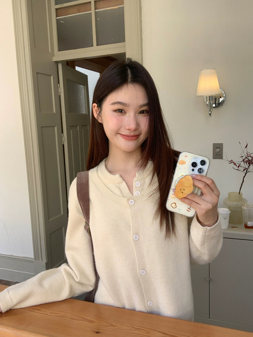 Kano Bread Print Mobile Phone Case with Stand