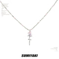 SUMIYAKI Beaded Color Matching Necklace Lock