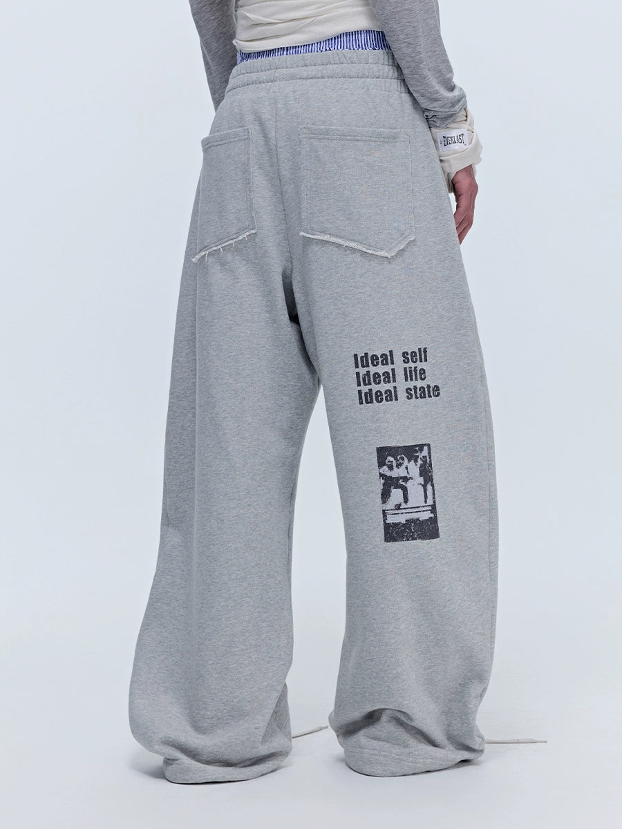 SGW "comfort zone" scimitar silhouette sweatpants