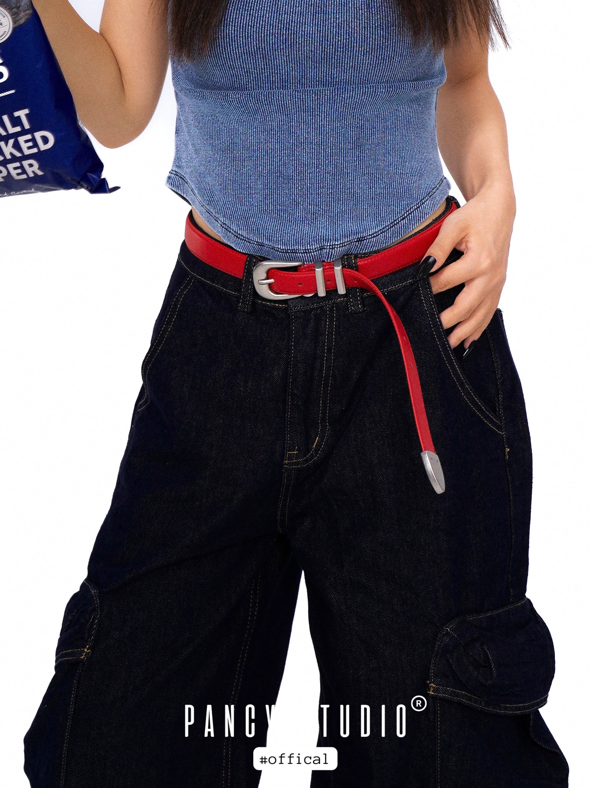 PANCY Vintage Premium College Wind Belt