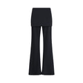 FUNKYFUN Flip-down Two-piece Elastic Horn Yoga Pants
