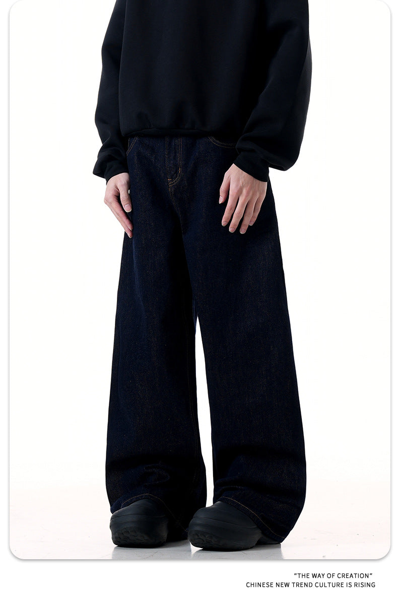 11KN Pleated Japanese Raw Denim Jeans