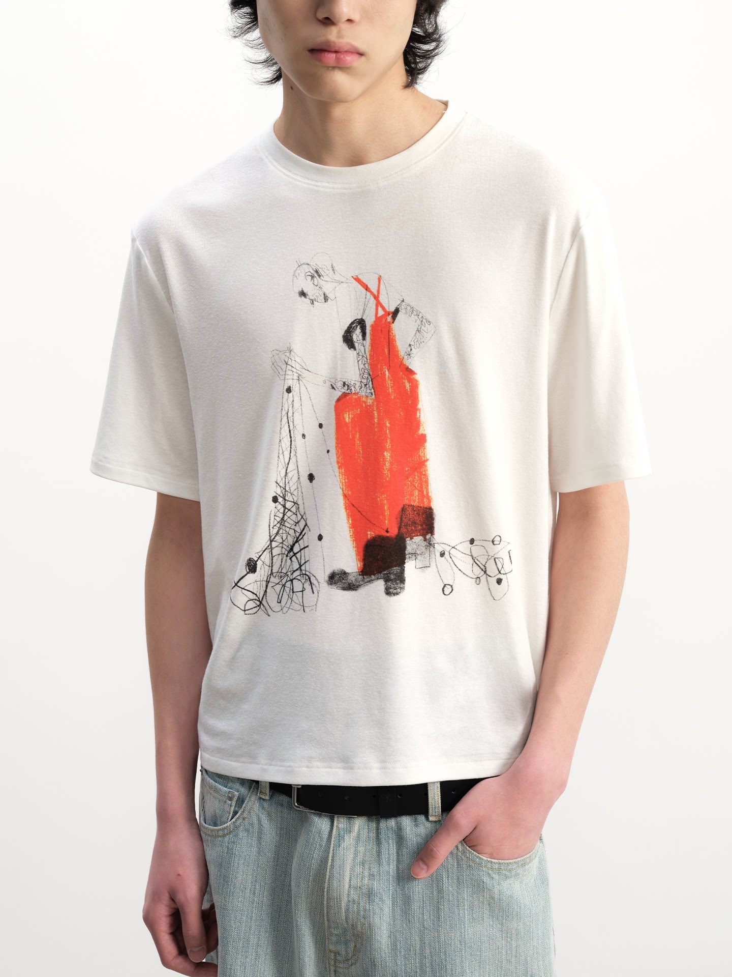 JCAESAR Digital Direct Injection Printing Loose Tee