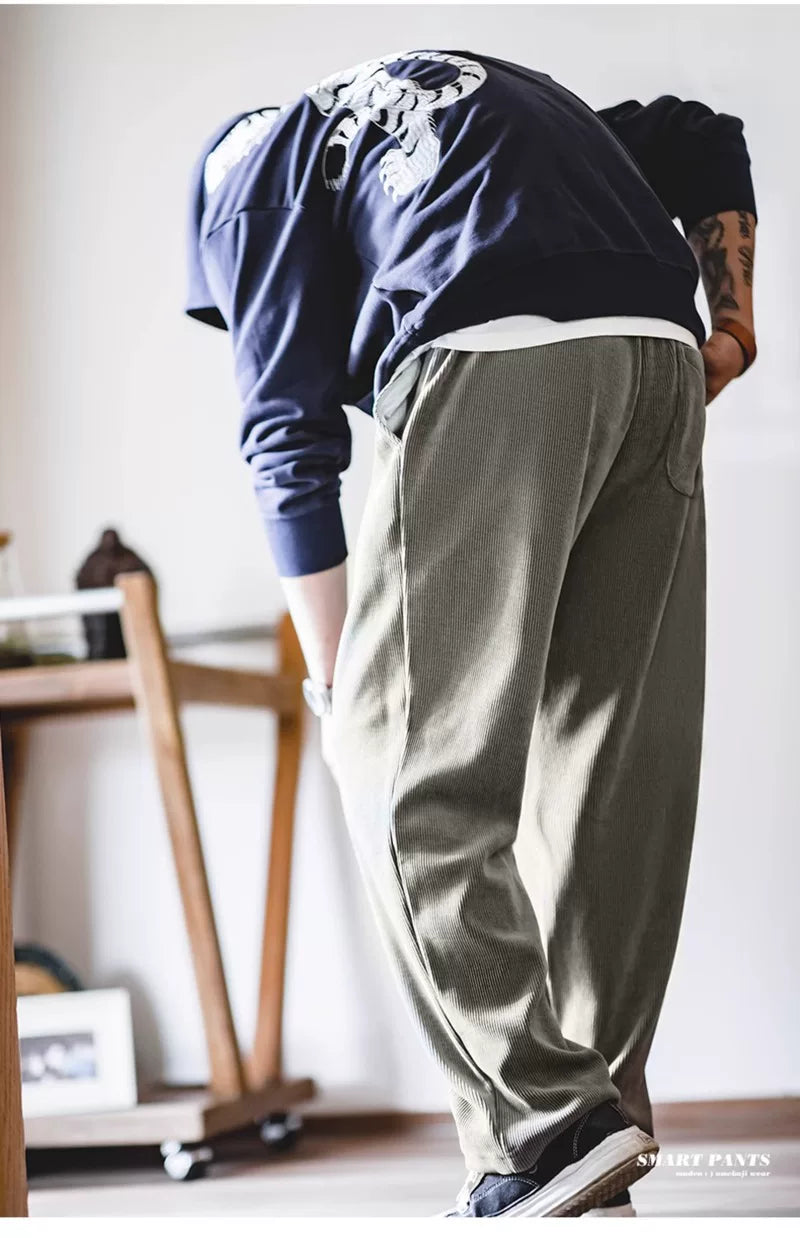 Madden Casual Chenier Straight Corduroy Pants