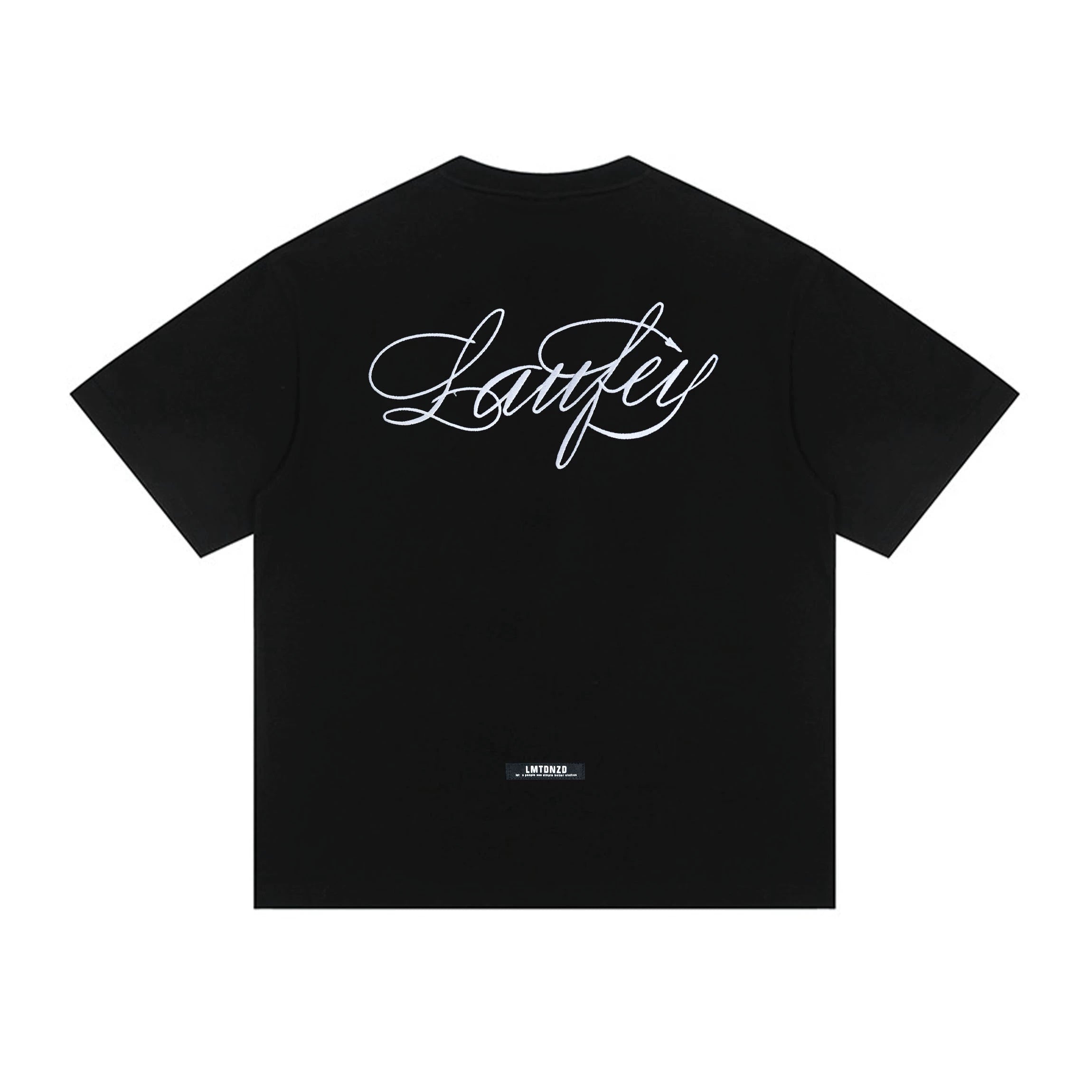 NMK Heavy Industry Embroidery Letter Loose Heavy Tee