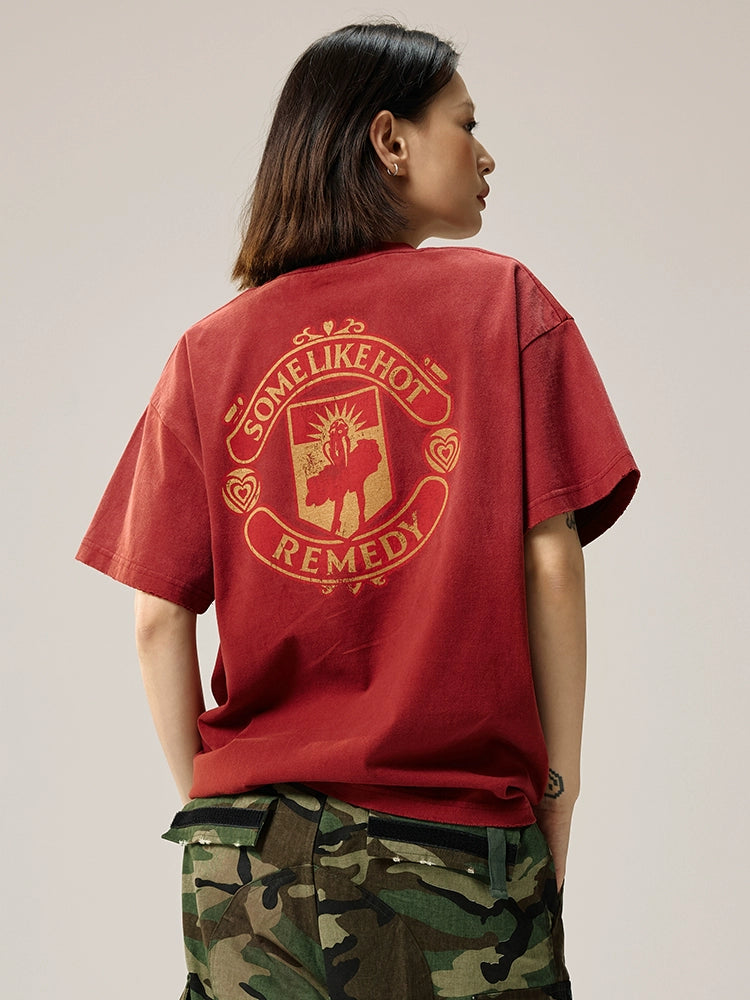 Remedy Washed Monroe Loose Do Old Tee