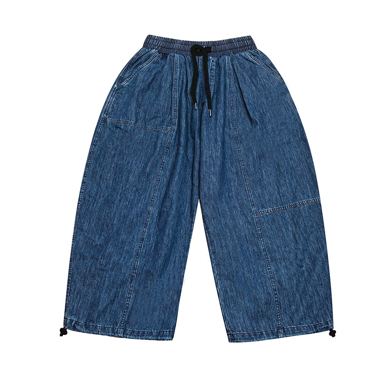 NOEARS Baggy Wide-leg Jeans