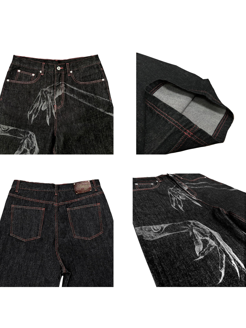 WANNA LAB Straight Original Denim Trousers